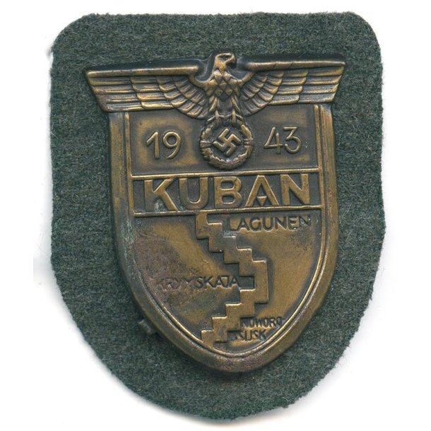 German WW2 Kuban Army/SS Campaign Shield