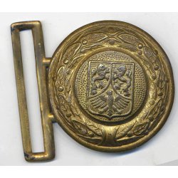 Firefighter Hessen-Nassau Officer's belt buckle WW2 