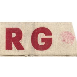 Czech WW2 Revolutionary Guard armband - Anti German