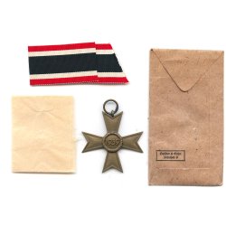 German WW2 War merit cross 2 cl 1939 w/o swords &amp; bag  '1'