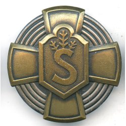 Finnish Civil Guard 3rd Class Badge of Recognition/Proficiency
