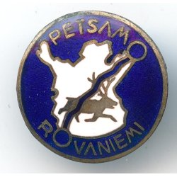 German/Finnish WW2 winter war Petsamo Rovaniemi Tradition Badge