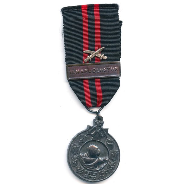 Finnish WW2 Winter war medal 'ILMAPUOLUSTUS' for combatants