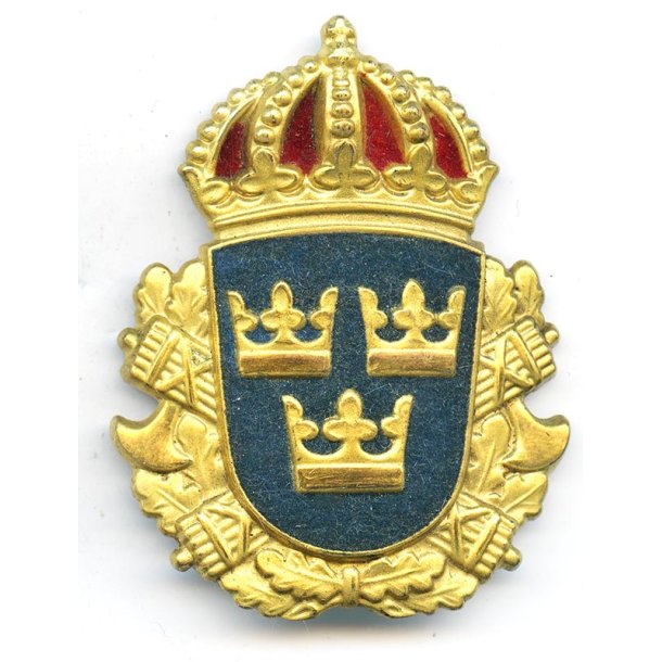 Swedish Police cap badge