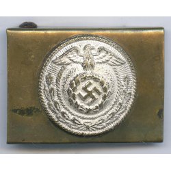German WW2 NSDAP/SA Jugend/HJ small version belt buckle