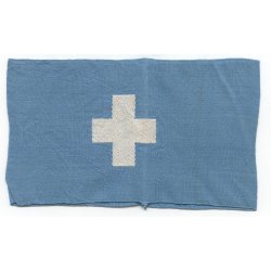 German WW2 Reichsluftschutzbund (RLB) civilian air-raid protection medical auxiliary armband