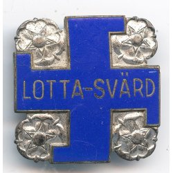 Finnish WW2 Lotta Sv�rd member's badge