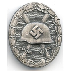 German WW2 Wound badge in silver 1939 '65'