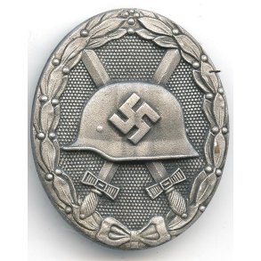 German WW2 Wound badge in silver 1939 '65'