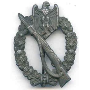 German WW2 Infantry assault badge in Silver 'R.S'