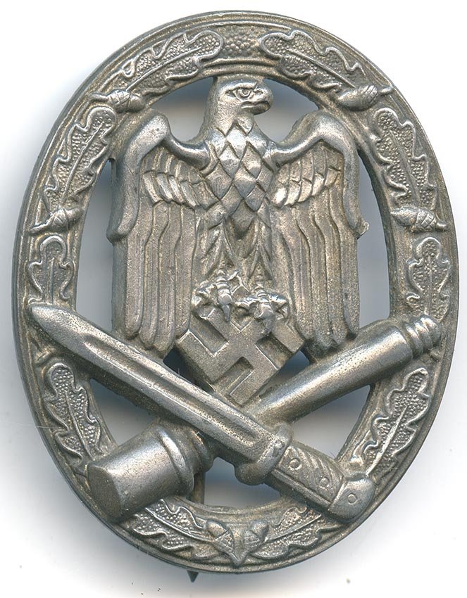 German WW2 General Assault badge 'R.S.' - German WW1-2 Awards ...