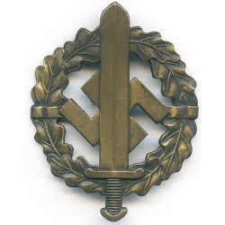 German WW2 SA Sports badge in Bronze 'Berg &amp; Nolte'
