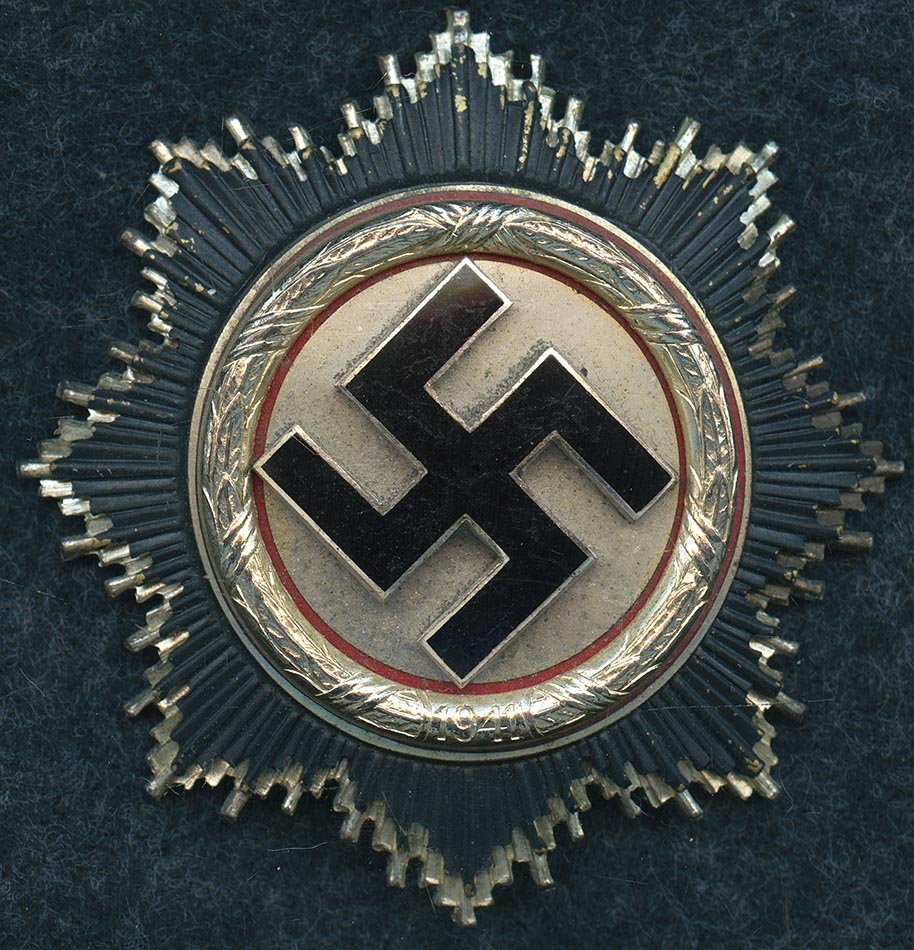 German WW2 German Cross in Silver 'L/58' - German WW1-2 Awards ...