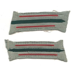 German WW2 Heer EM/NCO'S Artillery Issue Collar tabs/Litzen