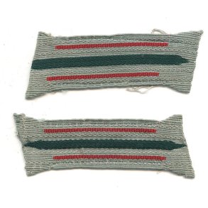 German WW2 Heer EM/NCO'S Artillery Issue Collar tabs/Litzen