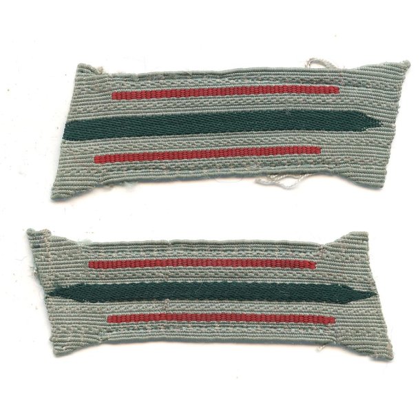 German WW2 Heer EM/NCO'S Artillery Issue Collar tabs/Litzen