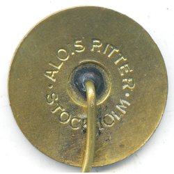 Swedish SNSP member's badge
