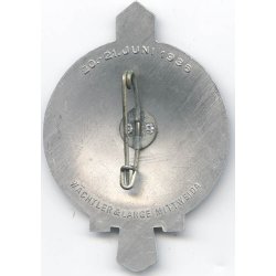 German WW2 NSDAP Gau Appell (20-21.June.1936) badge 