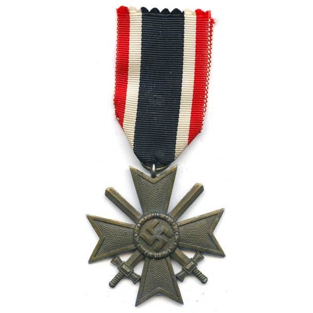 German WW War merit cross 2 cl 1939 with swords '127'