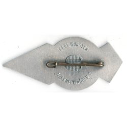 German WW2 1935 Hj Sports Festival Commemorative Badge 