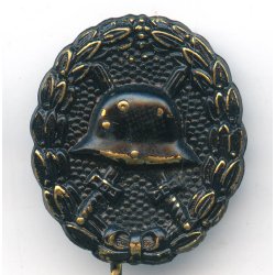 Wound badge in black 1914 18,5 mm miniature