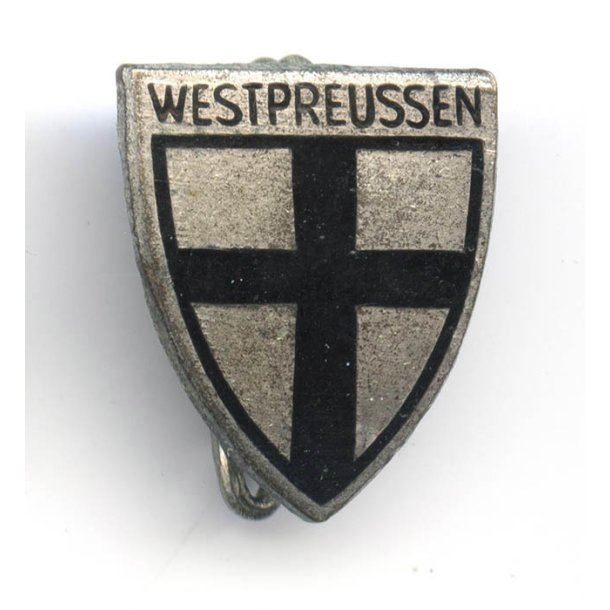 German WW2 German Peoples in West Preussen Member's badge