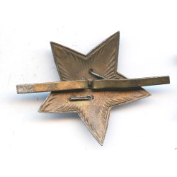 Russian WW2 Red Star Visor/overseas cap insignia