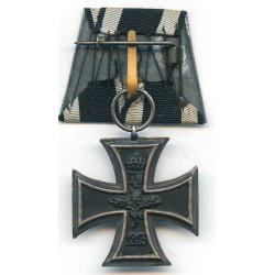 German WW1 Iron Cross second class 1914 'S' - Parade mounted