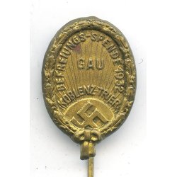 German WW2 NSDAP Befreiungsspende Koblenz-Trier 1932