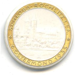 German WW2 NSV-Gro�kundgebung 1935 Meissen porcelain plaque