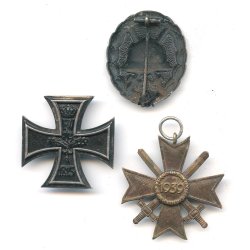 German WW1/2 award lot x 3