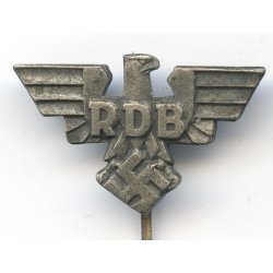 German WW2 Reichsbund der Deutschen Beamten member's badge