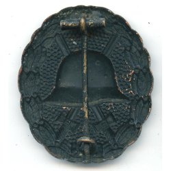 German WW1 Wound badge in black 1914