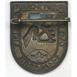 German WW2 NSDAP/NSBO - Tag der Deutschen Arbeit May 1st 1933 tinnie