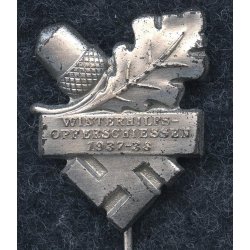 German WW2 Winterhilfs-Opferschiessen 1937-38 stickpin