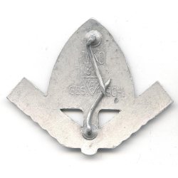 German WW2 RAD  member's cap insignia