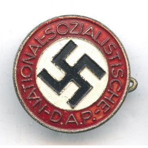 German WW2 NSDAP member's badge 'M1/120'