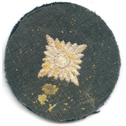 German WW2 Army Oberschutze's rank pip