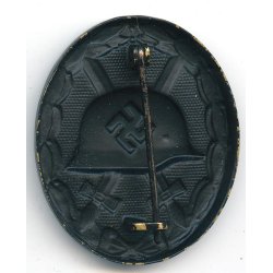 German WW2 Wound badge in black 1939 - Brass