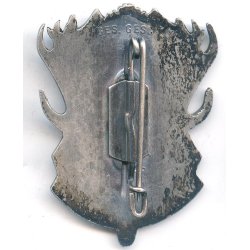 German WW2 German Hunting Association member's  badge
