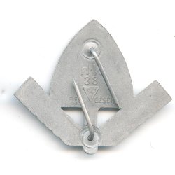 German WW2 RAD  member's cap insignia