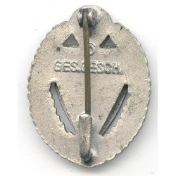 German WW2 NS-RKB 25 year member's badge