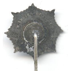 German WW2 RLB, first pattern, member's badge in silver