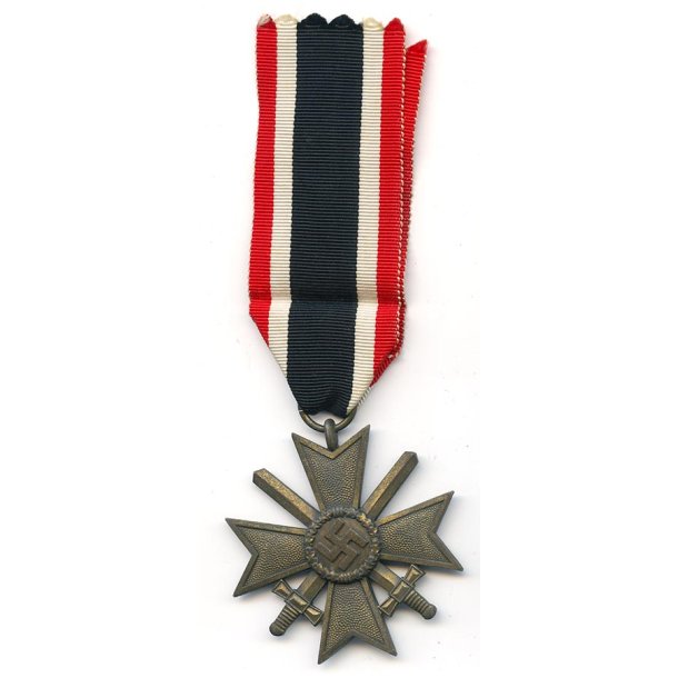 German WW2 War merit cross 2 cl 1939 with swords '110'