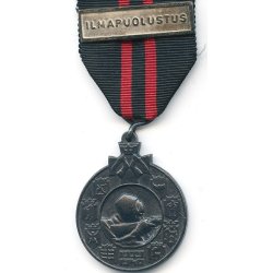 Finnish WW2 Winter war medal 'ILMAPUOLUSTUS' for combatants
