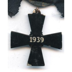 Finnish WW2 Liberty Cross 4th Class, Mourning Cross 1939
