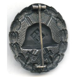 German WW2 Wound badge in silver 1936-1939 'Legion Condor' 'Juncker'