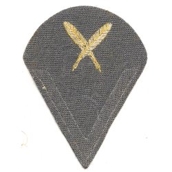 German WW2 Kriegsmarine Clerical Gefreiters combined career &amp; rank Insignia
