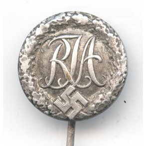 German WW2 RJA Reich's Youth Sport Badge in silver