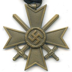 German WW War merit cross 2 cl 1939 with swords